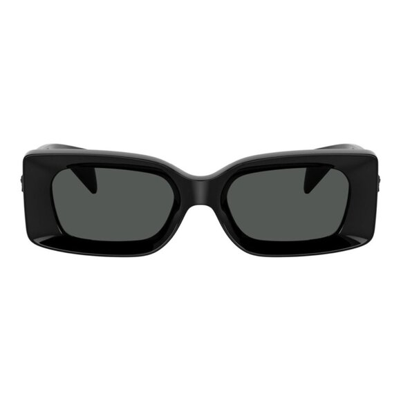 NEW VERSACE SQUARE SUNGLASSES VE4474U GB187 BLACK VERSACE MOD 4474U GB1/87 GREY - Picture 2 of 3